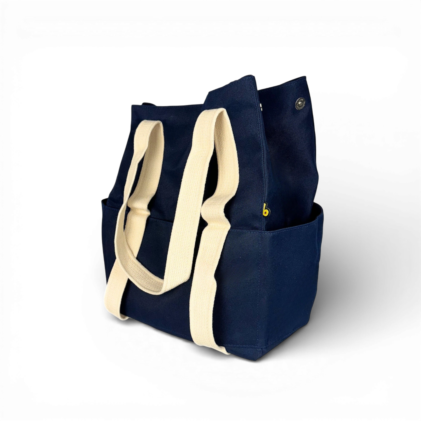 Bolsa de Praia Bavoom Colors Azul Marinho/Cru