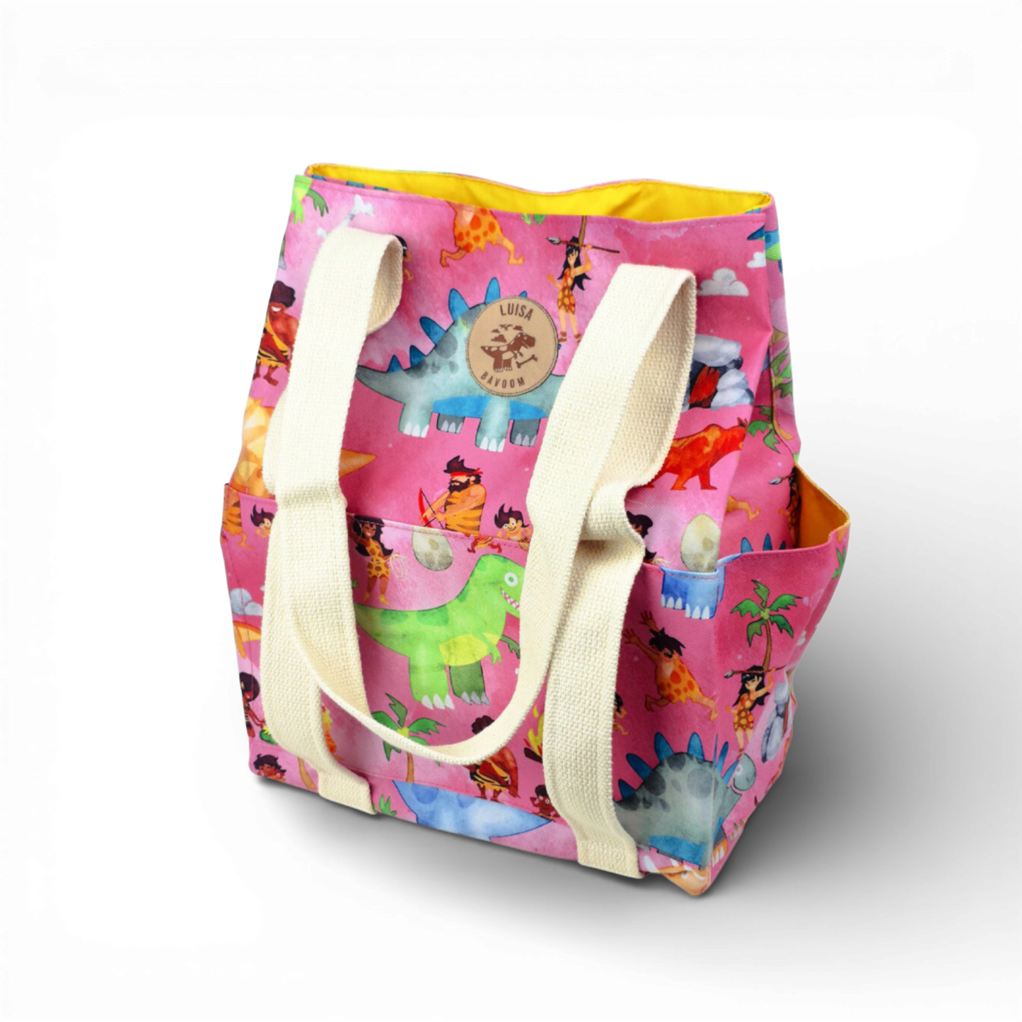 Bolsa de Praia Bavoom Mundo Paleolítico Rosa