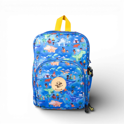 Mochila Mini Bavoom Mundo Paleolítico Azul