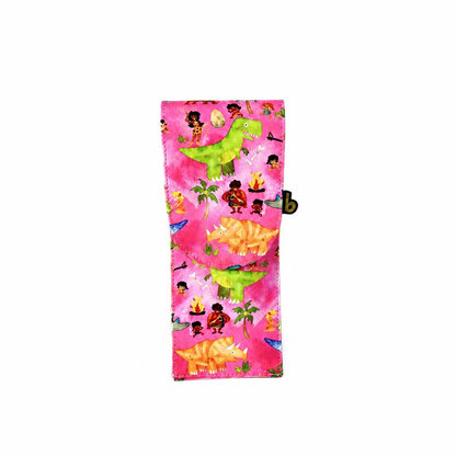 Porta Talher Bavoom Mundo Paleolítico Rosa