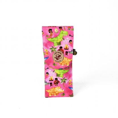 Porta Talher Bavoom Mundo Paleolítico Rosa