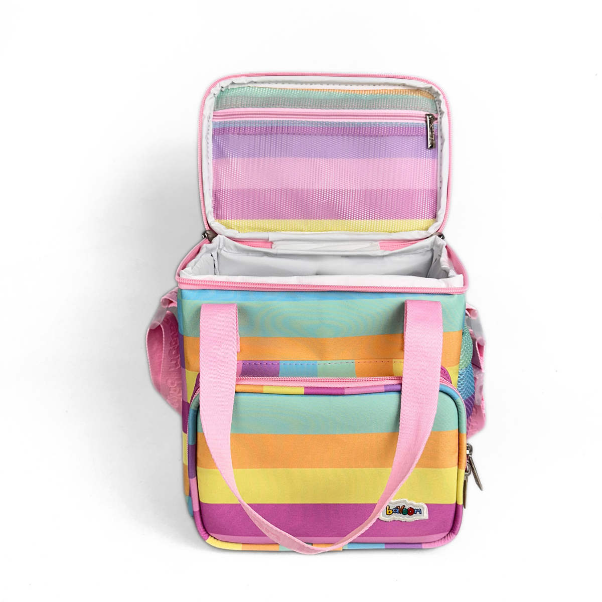 Lancheira Térmica Mini Maxi Arco Íris Candy