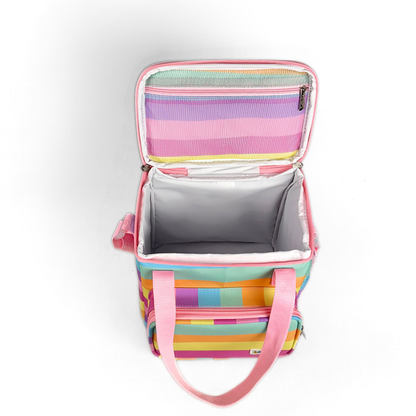 Lancheira Térmica Mini Maxi Arco Íris Candy