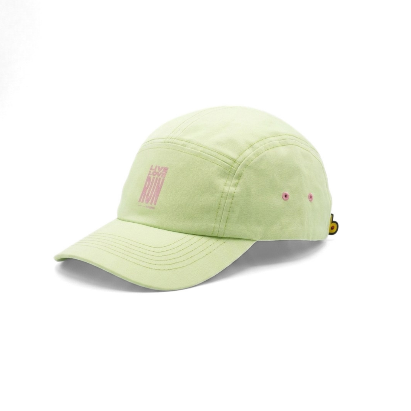 Boné Sport Bavoom Pink Lemonade - Live, Love, Run