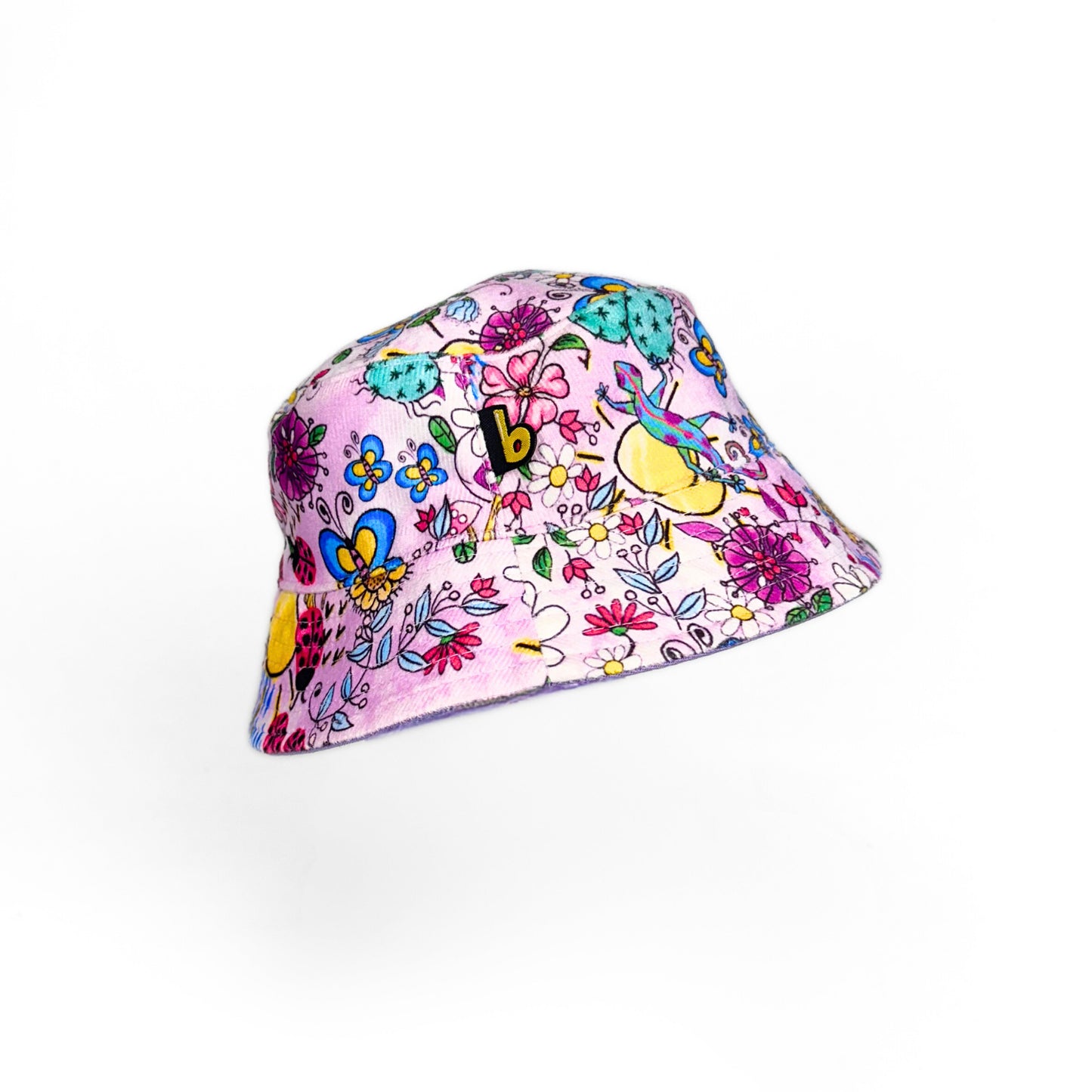 Bucket Hat Dupla Face Bavoom Jardim Anoitecer