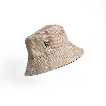 Bucket Hat Bavoom Cotelê Cinza