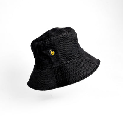 Bucket Hat Bavoom Cotelê Preto