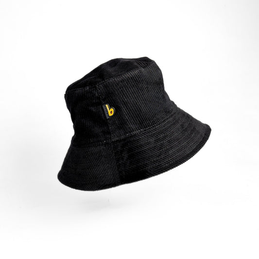 Bucket Hat Bavoom Cotelê Preto