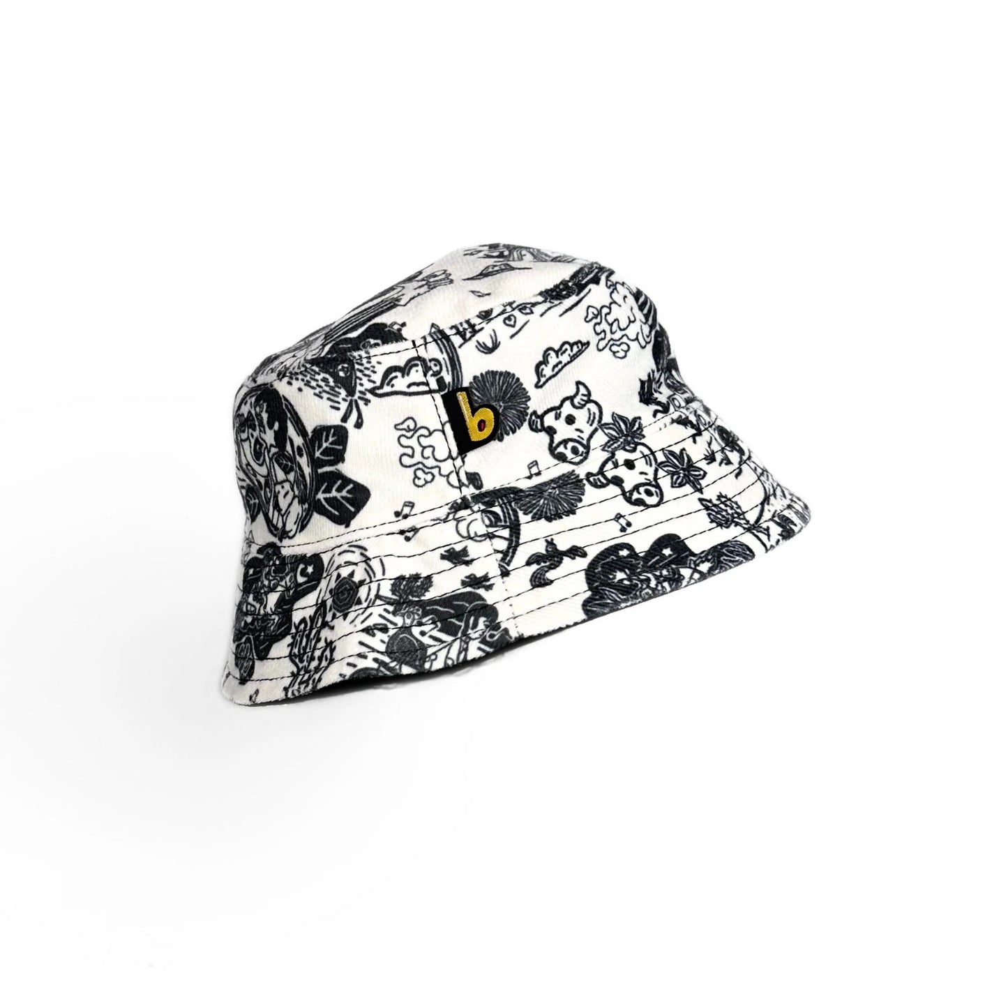 Bucket Hat Dupla Face Bavoom Cordel dos Beatles