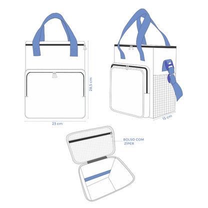 Lancheira Térmica Maxi Bavoom "É legal ser diferente" (Síndrome de Down)