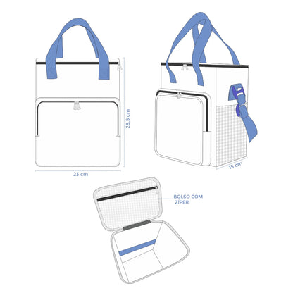 Lancheira Térmica Maxi Bavoom Vermelha