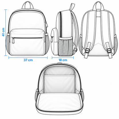 Mochila Escolar Bavoom Fancy