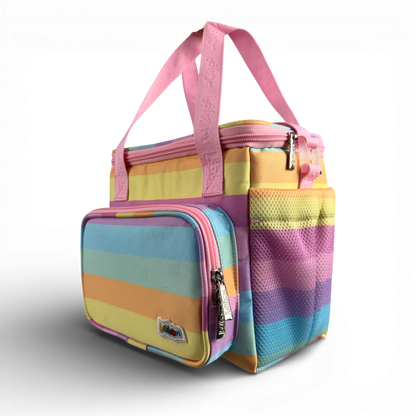 Lancheira Térmica Mini Maxi Arco Íris Candy