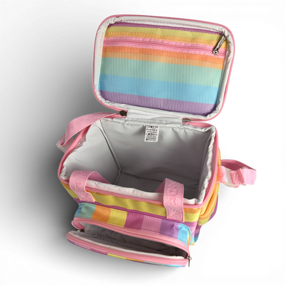 Lancheira Térmica Mini Maxi Arco Íris Candy