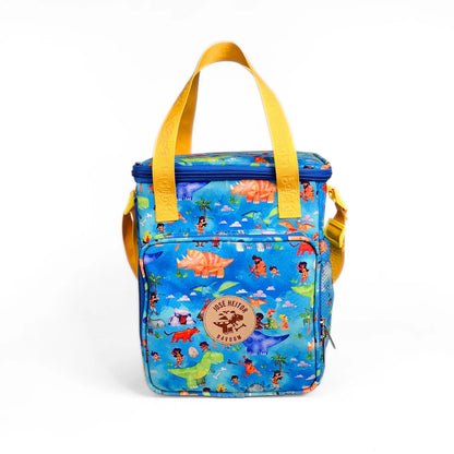 Lancheira Térmica Maxi Bavoom Mundo Paleolítico Azul