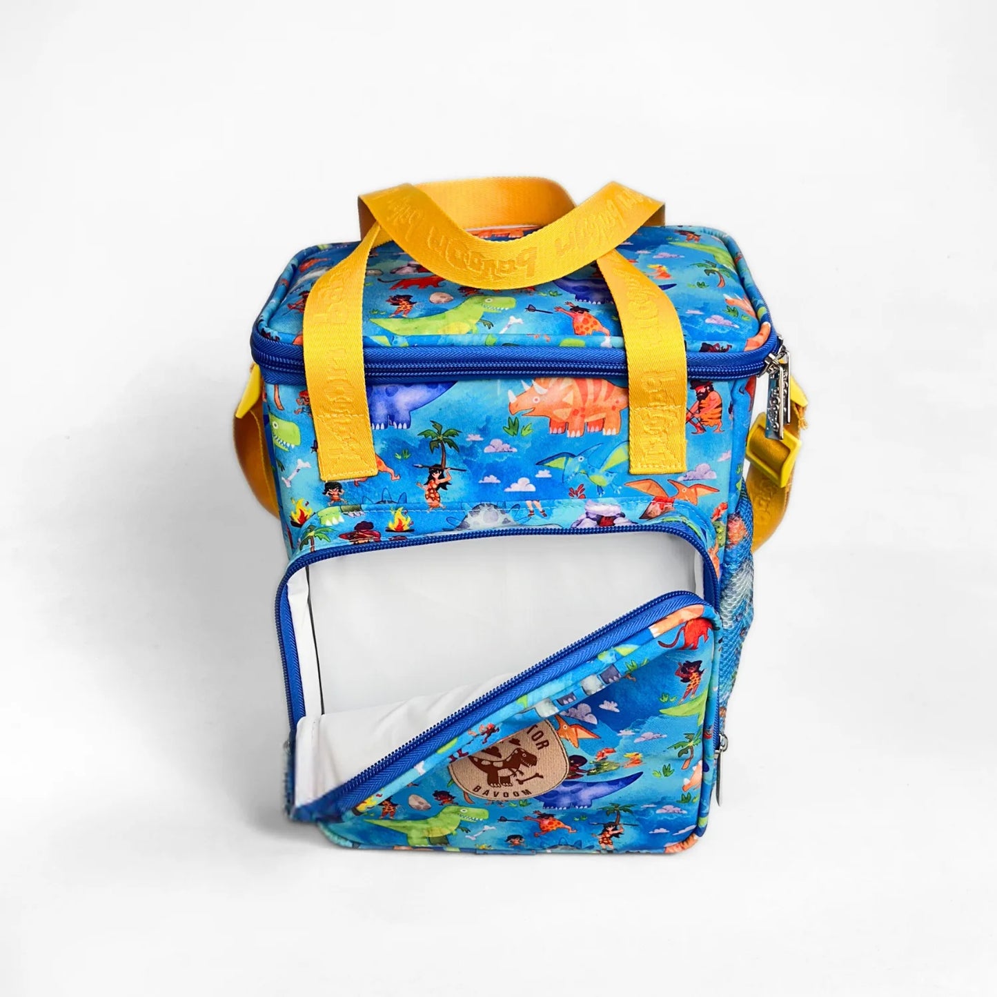 Lancheira Térmica Maxi Bavoom Mundo Paleolítico Azul