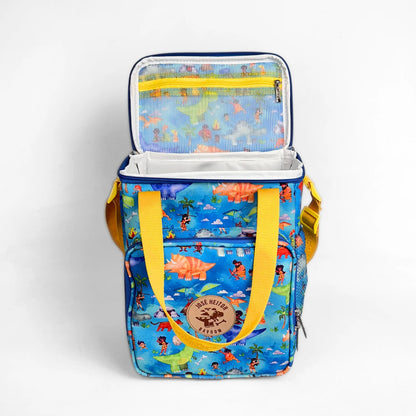 Lancheira Térmica Maxi Bavoom Mundo Paleolítico Azul