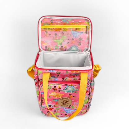 Lancheira Térmica Maxi Bavoom Mundo Paleolítico Rosa