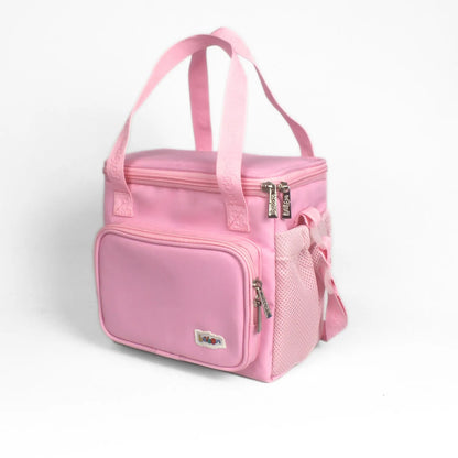 Lancheira Térmica Mini Maxi Bavoom Rosa Bebê