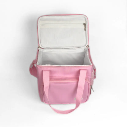 Lancheira Térmica Mini Maxi Bavoom Rosa Bebê