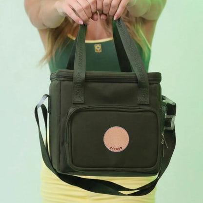 Lancheira Térmica Mini Maxi Bavoom Verde Militar