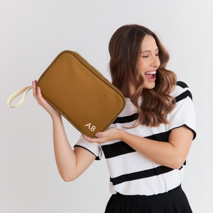 Necessaire Multi Personalize Bavoom Caramelo