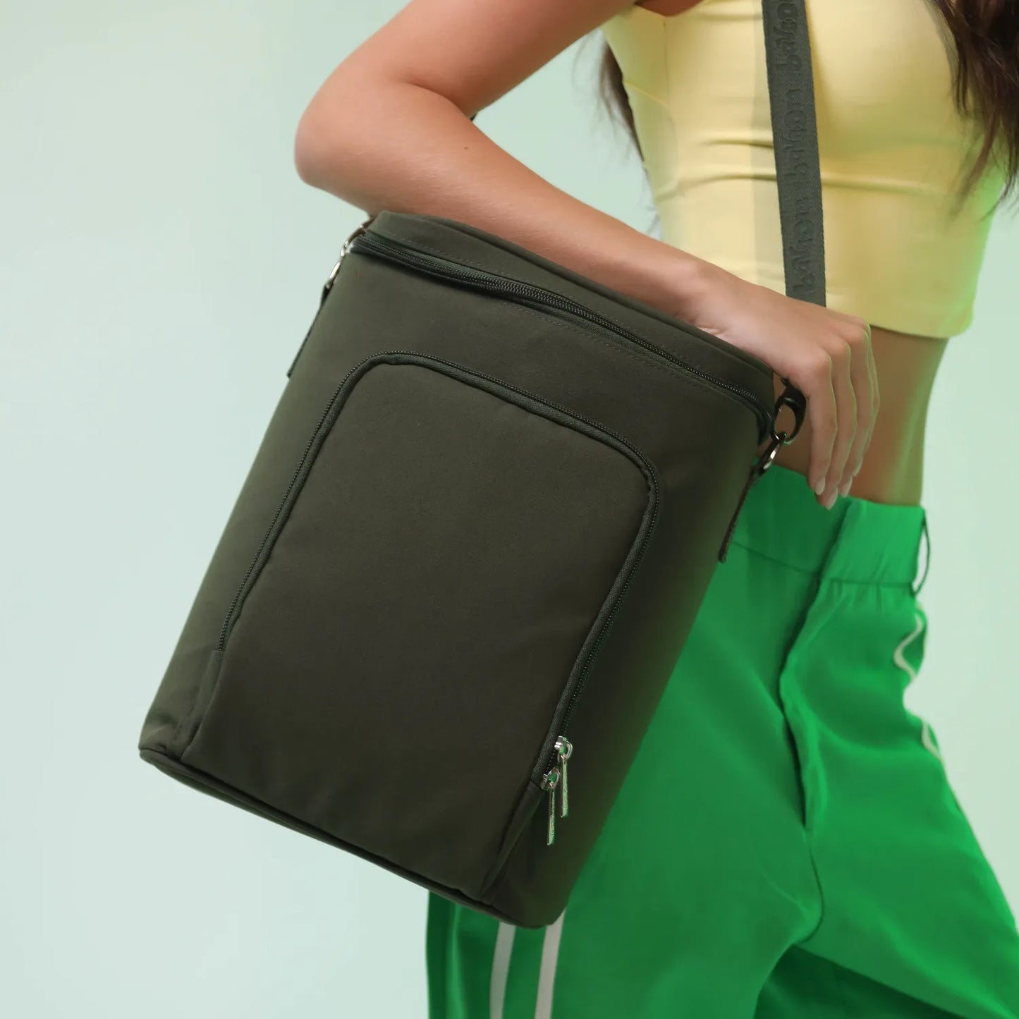 Porta Vinho Bavoom Verde Militar