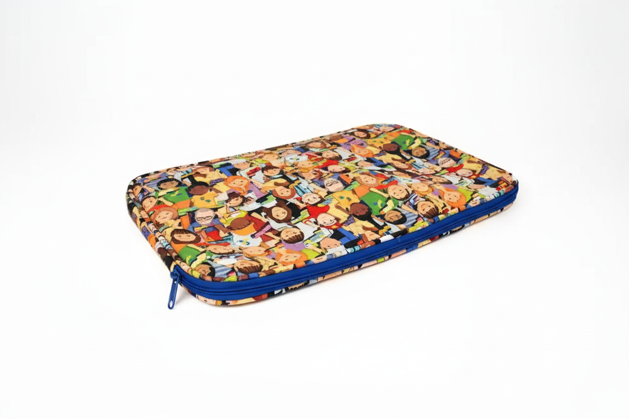 Capa para Notebook É Legal Ser Diferente - Vista Aberta Melhorada