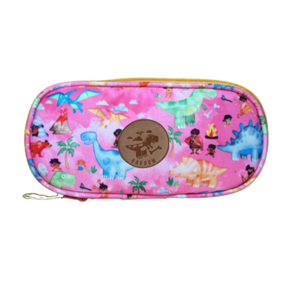 Estojo Slim Bavoom Mundo Paleolítico Rosa