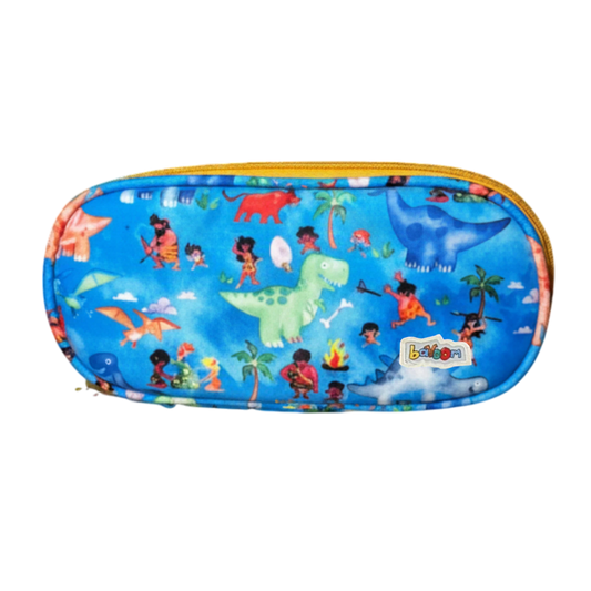 Estojo Slim Bavoom Mundo Paleolítico Azul