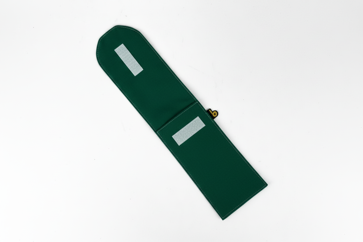 Porta Talher Colors Verde - Vista Frontal