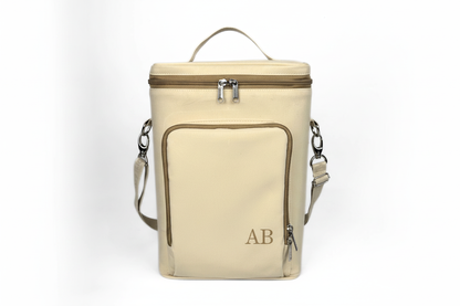 Porta Vinho Bege - Vista Frontal