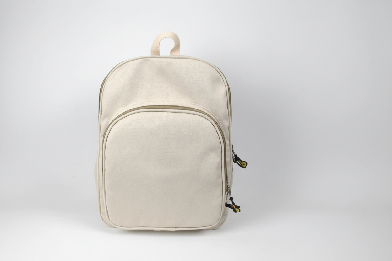 Mochila Maxi Bavoom Personalize Areia - frente sem monograma