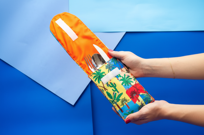 Porta Talher Tropical - Vista em Uso