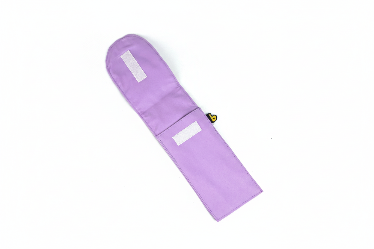 Porta Talher Lilás - Vista Aberta