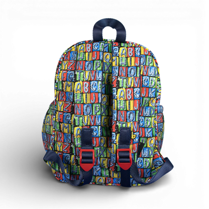 Mochila Mini Bavoom ABC Vibrante