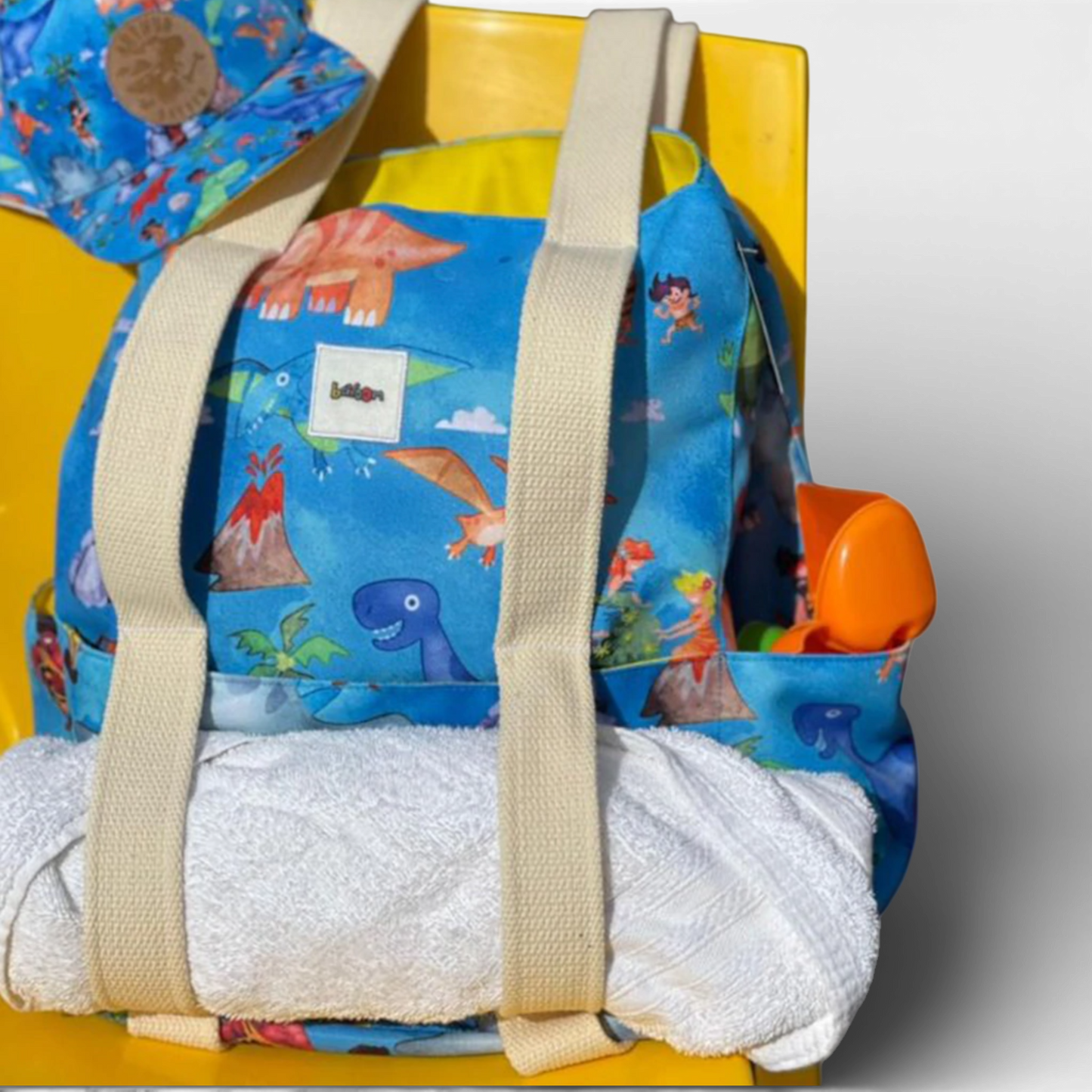 Bolsa de Praia Bavoom Mundo Paleolítico Azul