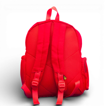 Mochila Escolar Bavoom Colors Vermelha