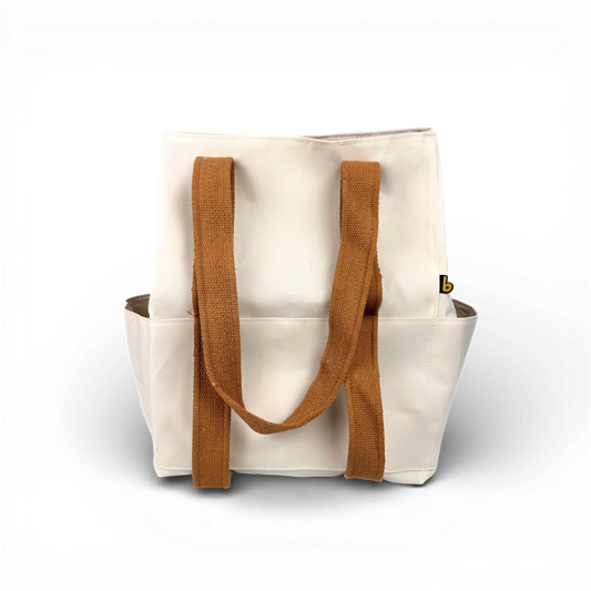 Bolsa de Praia Bavoom Colors Off white
