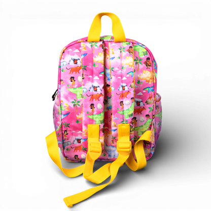 Mochila Mini Bavoom Mundo Paleolítico Rosa