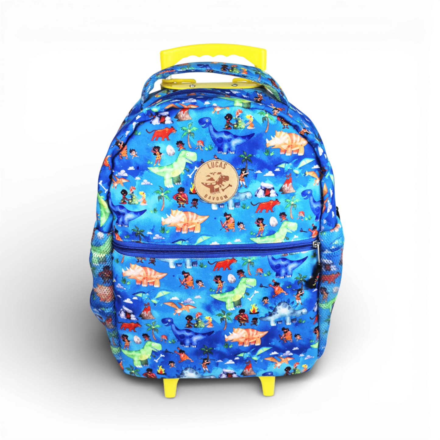 Mochila de Carrinho Bavoom Mundo Paleolítico Azul