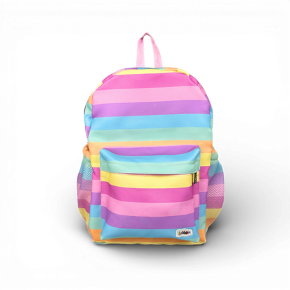 Mochila Escolar Bavoom Arco Íris Candy