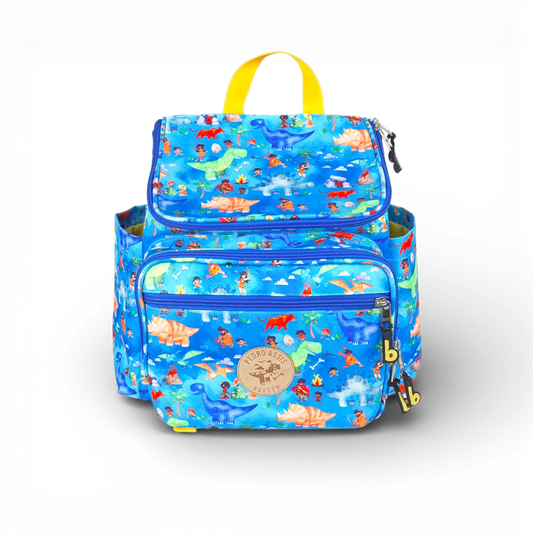 Bolsa Maternidade Bavoom Mundo Paleolítico Azul