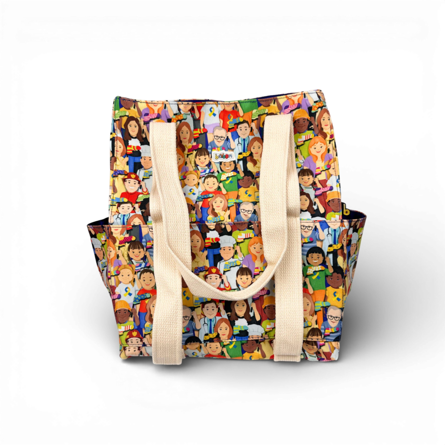 Bolsa de Praia Bavoom "É Legal Ser Diferente" (Síndrome de Down)