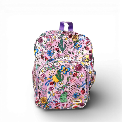 Mochila Mini Bavoom Jardim Anoitecer
