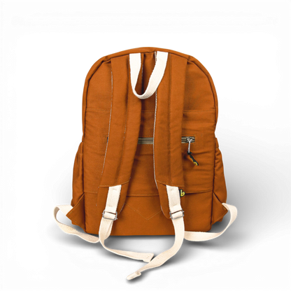 Mochila Escolar Bavoom Personalize Caramelo