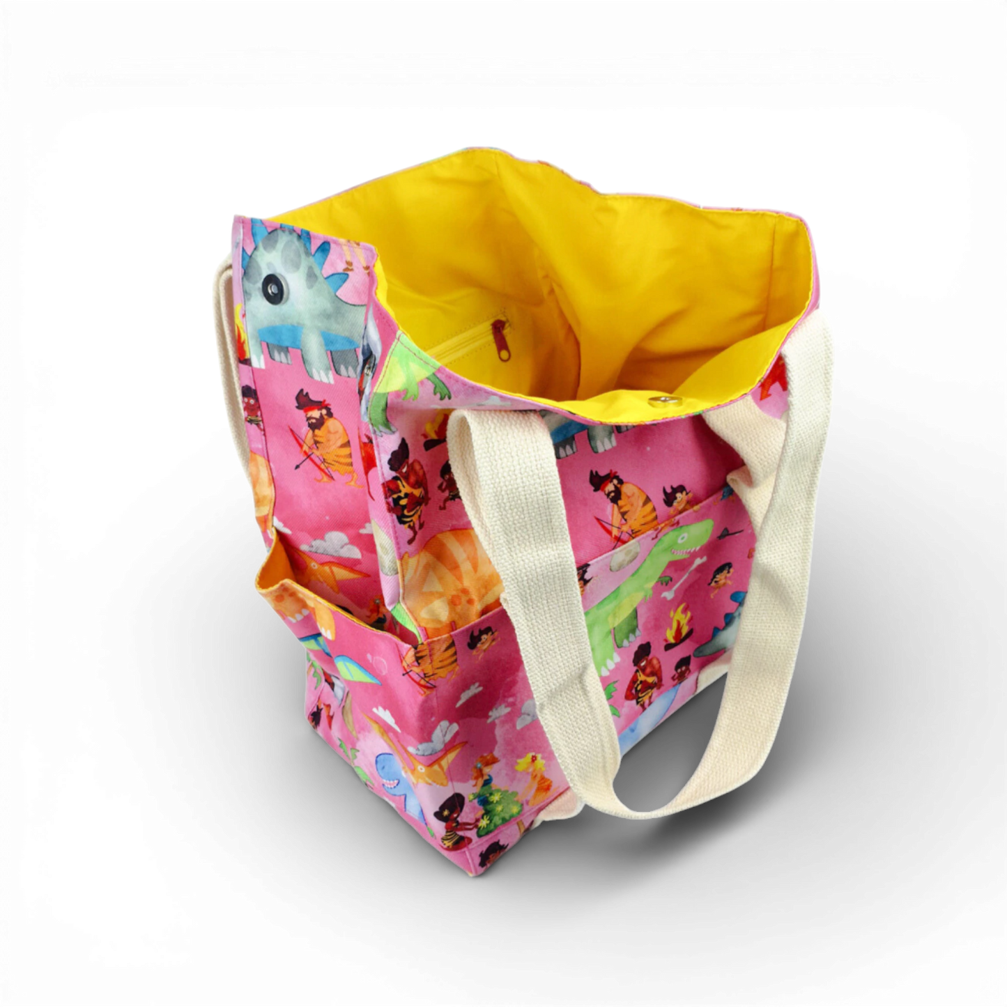 Bolsa de Praia Bavoom Mundo Paleolítico Rosa