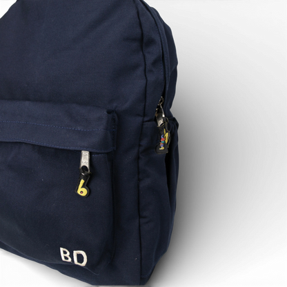 Mochila Escolar Bavoom Personalize Marinho