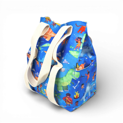 Bolsa de Praia Bavoom Mundo Paleolítico Azul