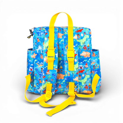 Bolsa Maternidade Bavoom Mundo Paleolítico Azul